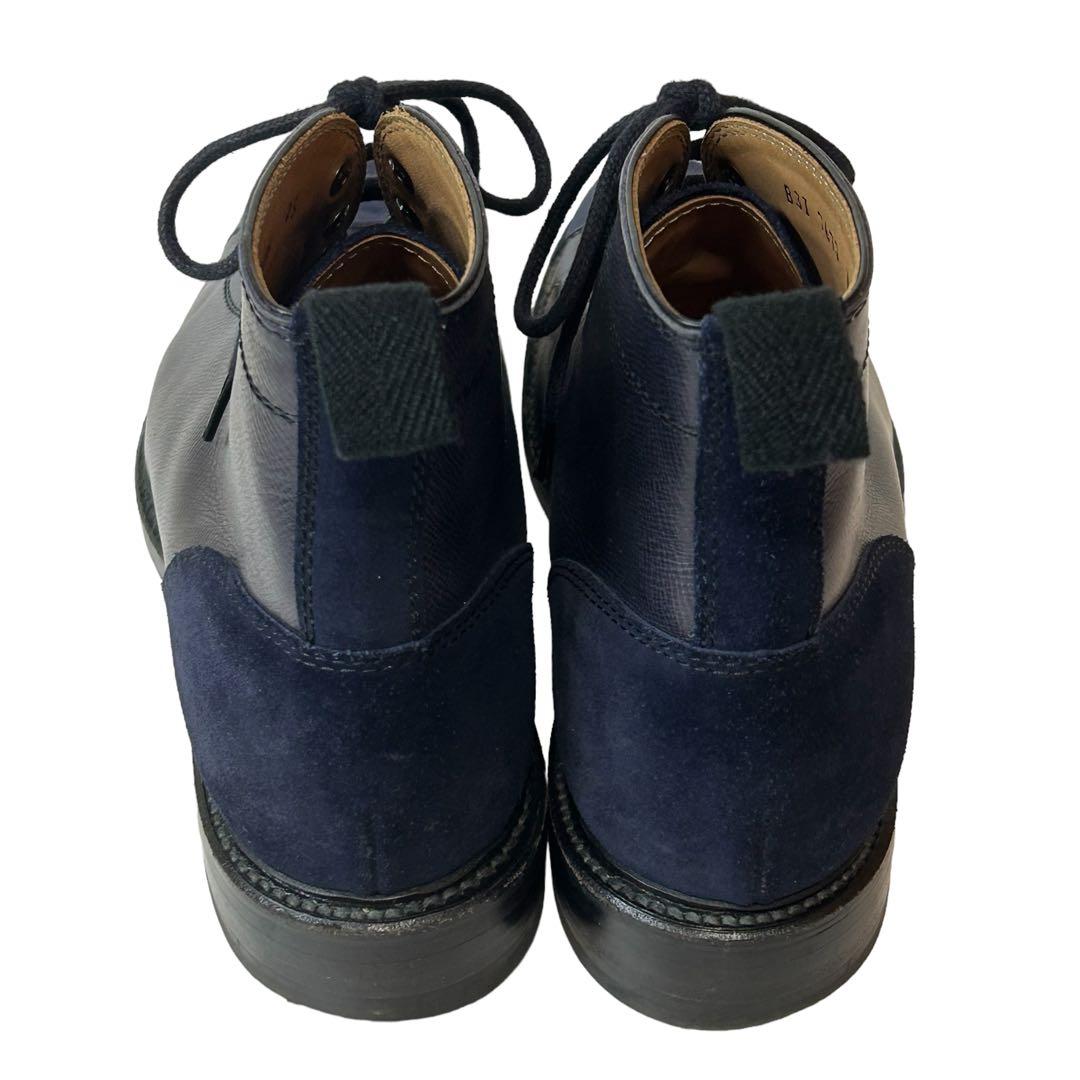 極美品 REGAL TOKYOモンキーブーツ 表革×スエード ネイビー 25 - メルカリ
