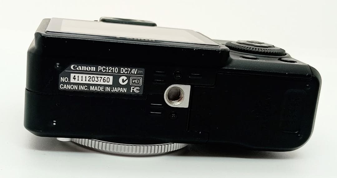 Canon PowerShot G7 10.0MP 黒 充電器、SDカード付き