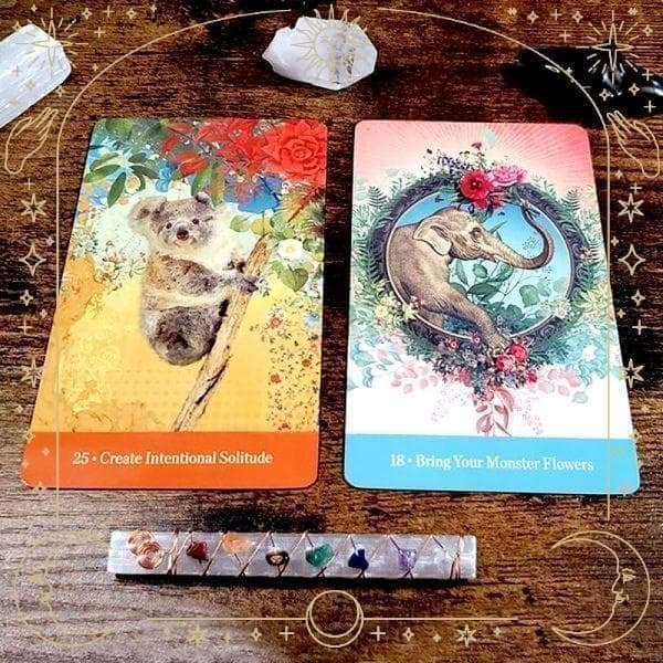 ☆正規品オラクルカード☆金縁✨柔らかな癒しの世界✨優しいタッチの