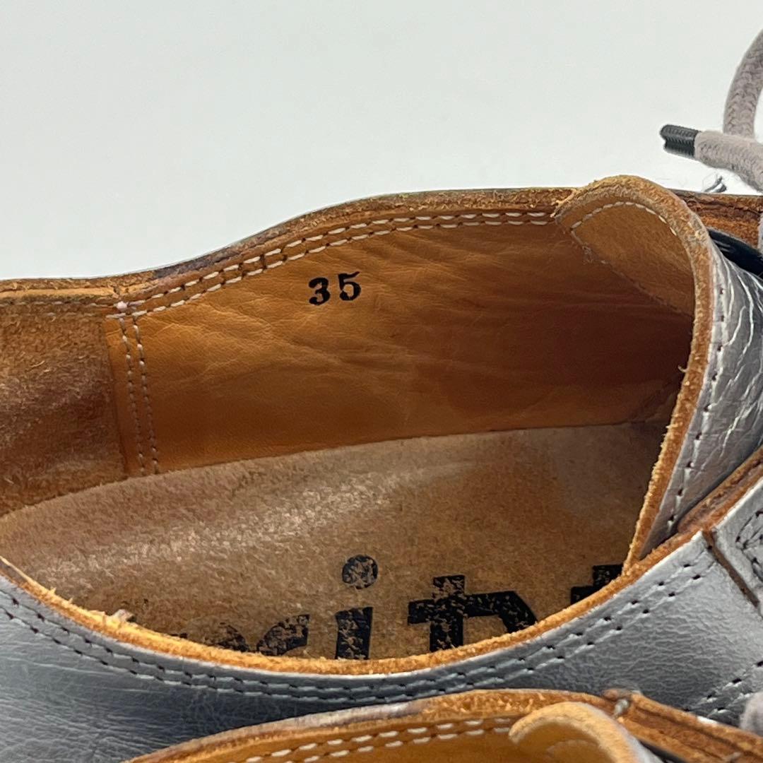 trippen トリッペン フラットシューズ シルバー 銀 35 - メルカリ