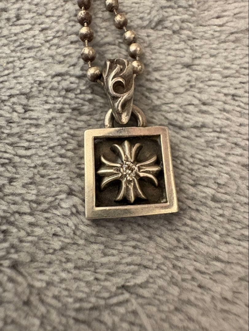 クロムハーツ　フレームドCHプラスチャーム1ダイア クロムハーツフレームドCHプラスチャームwithダイヤモンド|クロム