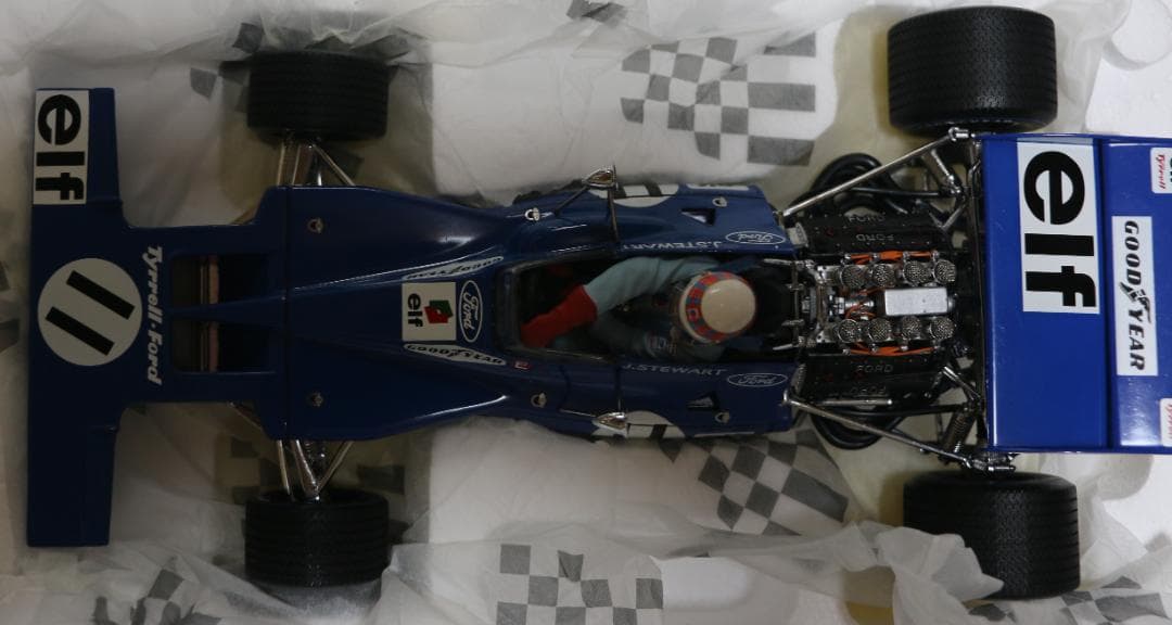 超貴重ポールズ・モデル1／18 ティレル フォード 003 ハンマー