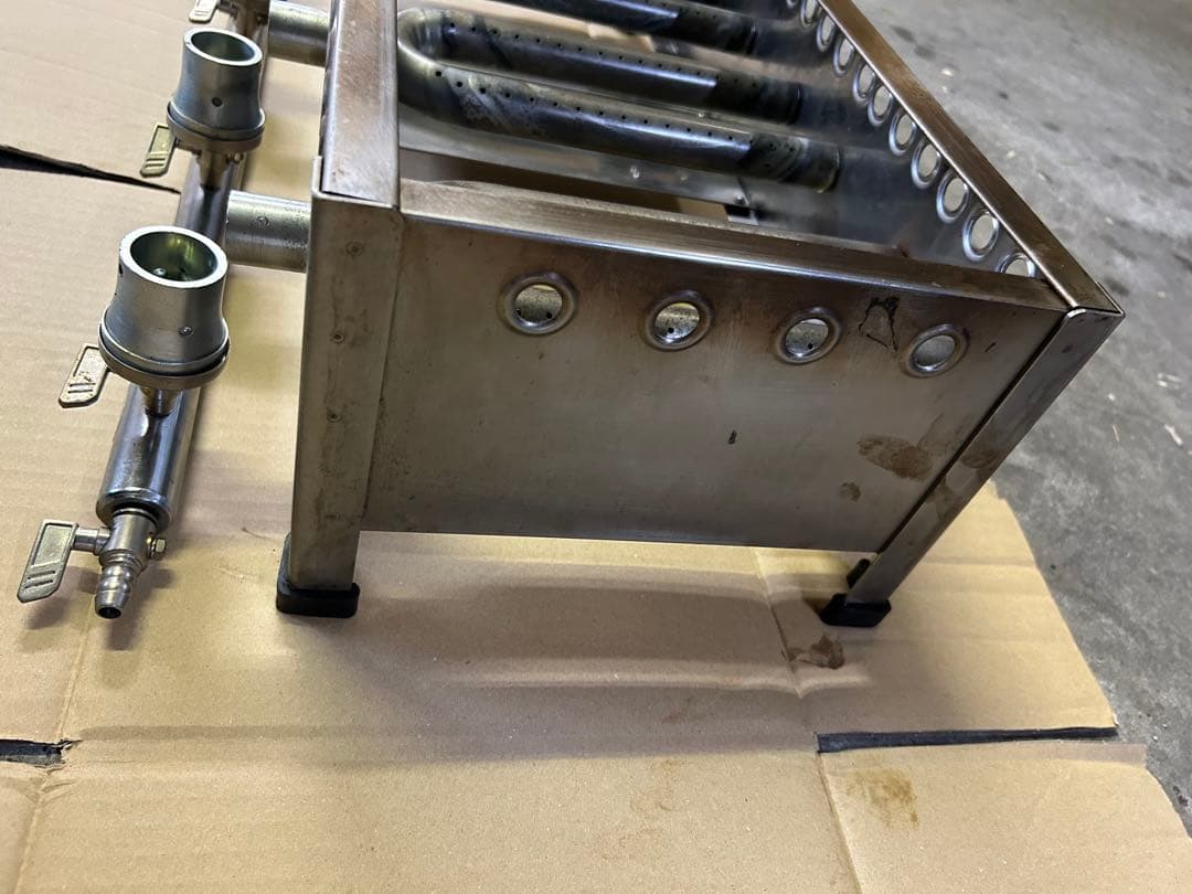 たこ焼き器用 15穴4枚掛け ガスバーナー付きLPガス 値段交渉