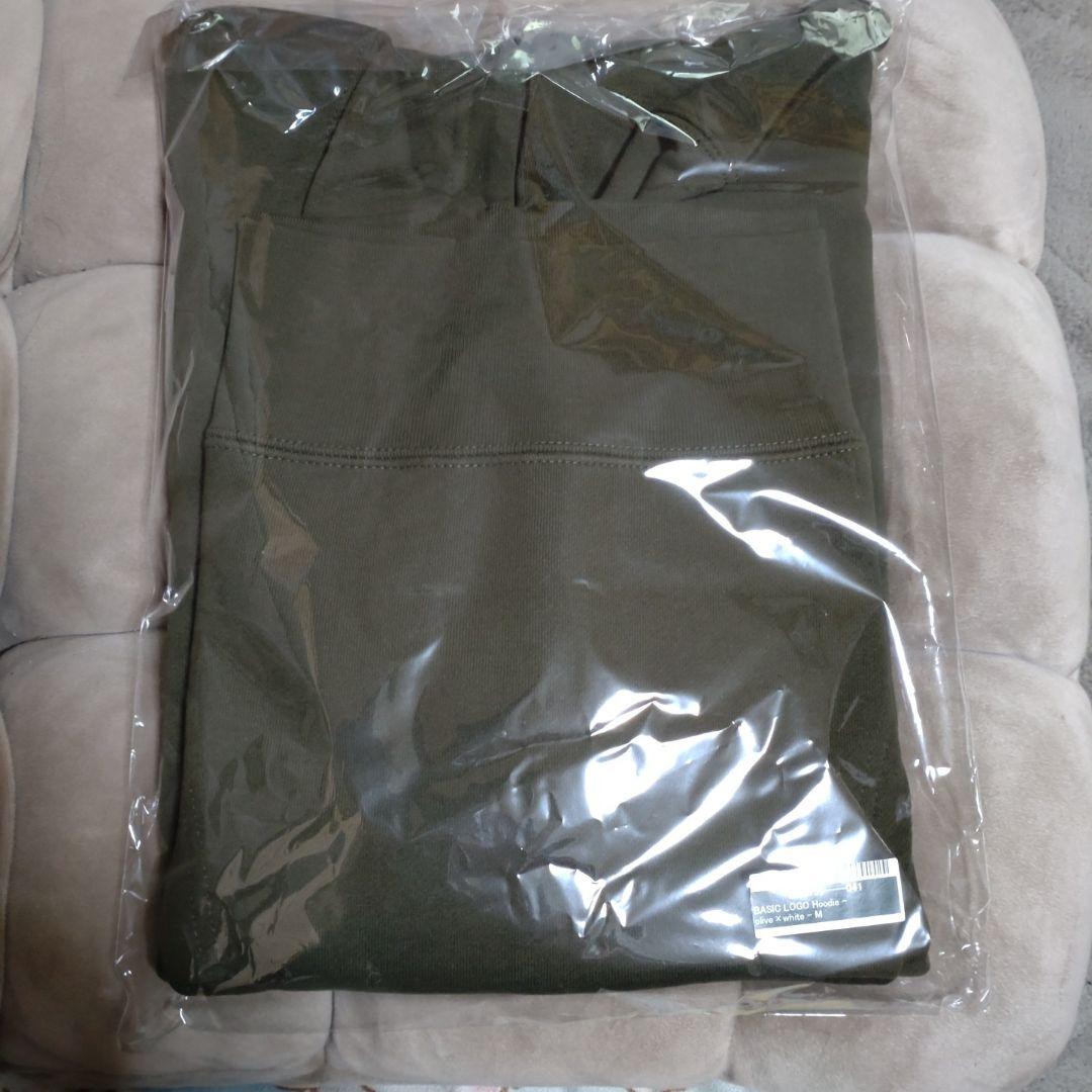 高橋藍グッズ パーカー 新色olive×white Mサイズ RANロゴ - スポーツ