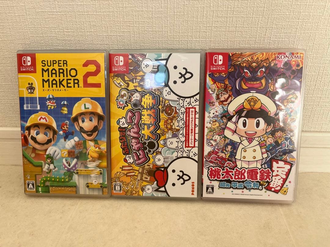 Nintendo Switch ソフト 3本セット - メルカリ