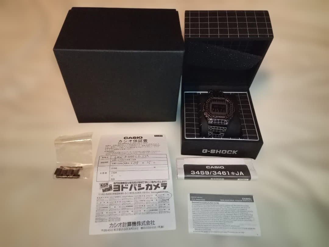 CASIO G-SHOCK GMW-B5000CS-1JR 付属品完備 - メルカリ