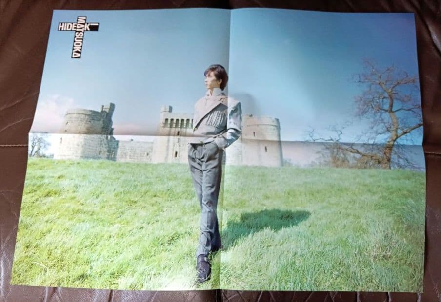 尾崎豊 OZAKI ポスター パチパチ 1988年7月9日号付録 松岡英明 - メルカリ