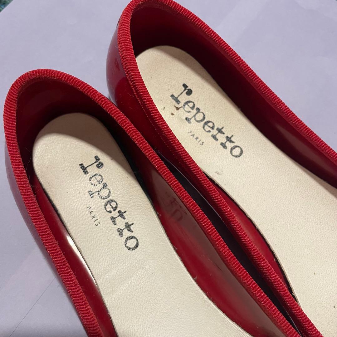repetto】レペット サンドリオンベイビー レインシューズ 39 レッド
