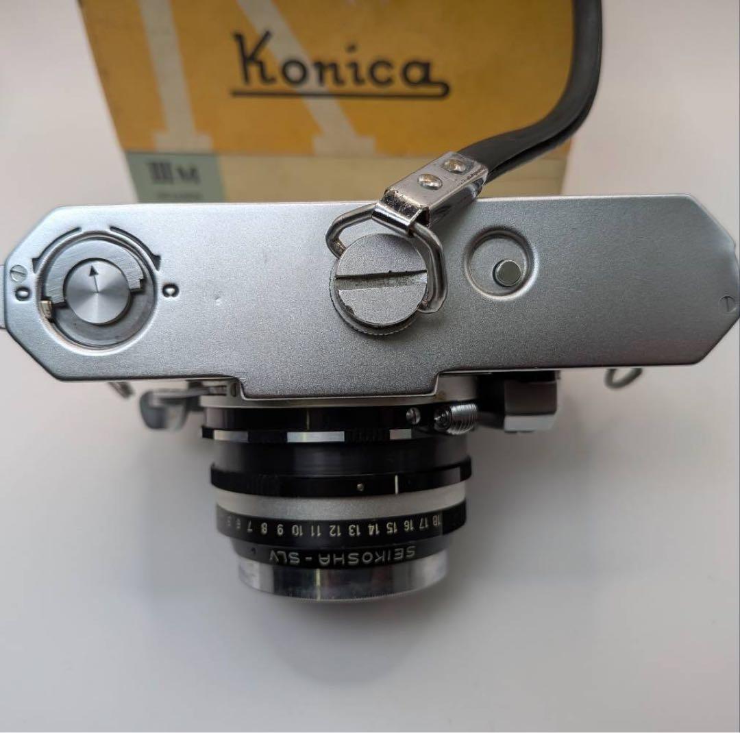 Konica IIIM 50mm F1.8 フィルムカメラ 箱付 オンライン ストア