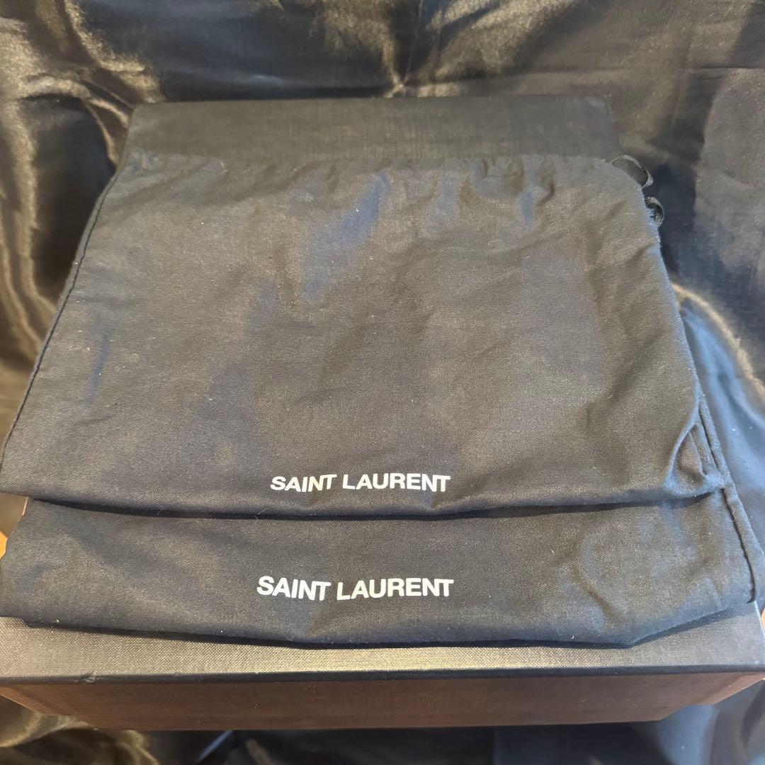 サイズ42】極美品 サンローランパリ リングブーツ ハーフラバー済