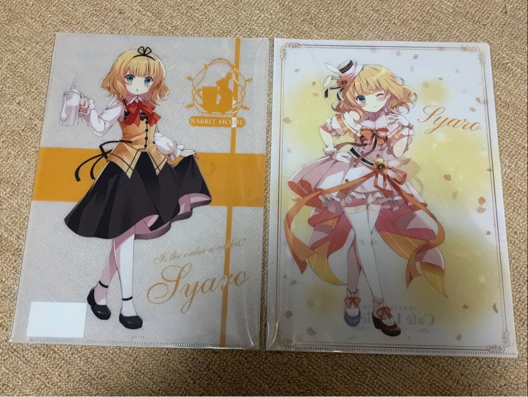 ごちうさ展 シャロ クリアファイル - メルカリ