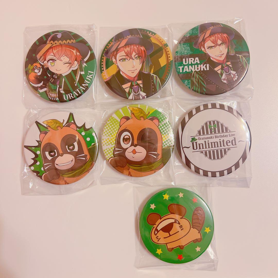 うらたぬき たぬわん 缶バッジ Unlimited - メルカリ