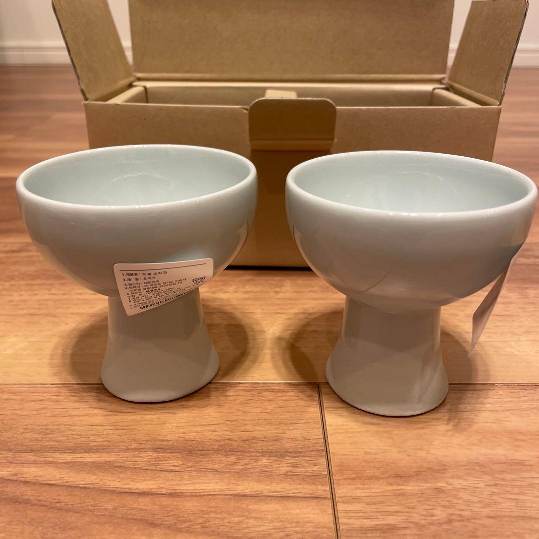 セール！【新品未使用】KwangJuYo ベルカップ韓国 廣州窯 音杯2個