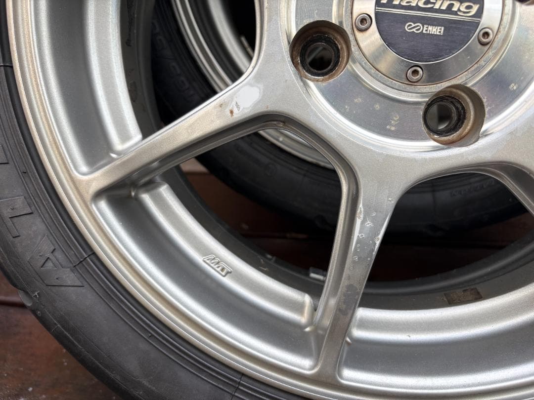 マルさん専用 ENKEI RS+M 15インチホイール 4本 5J +45 - メルカリ