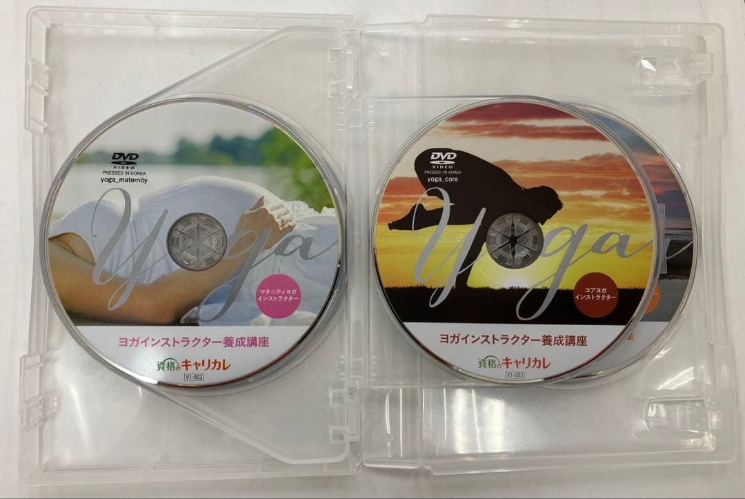 《期間限定SALE》キャリカレ　ヨガインストラクター養成講座 DVD