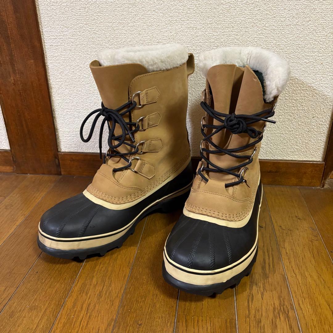 SOREL ソレル　カリブー　スノーブーツ　箱なし ソレル カリブー レディース ブラック スノーブーツ 23.0-25.0cm