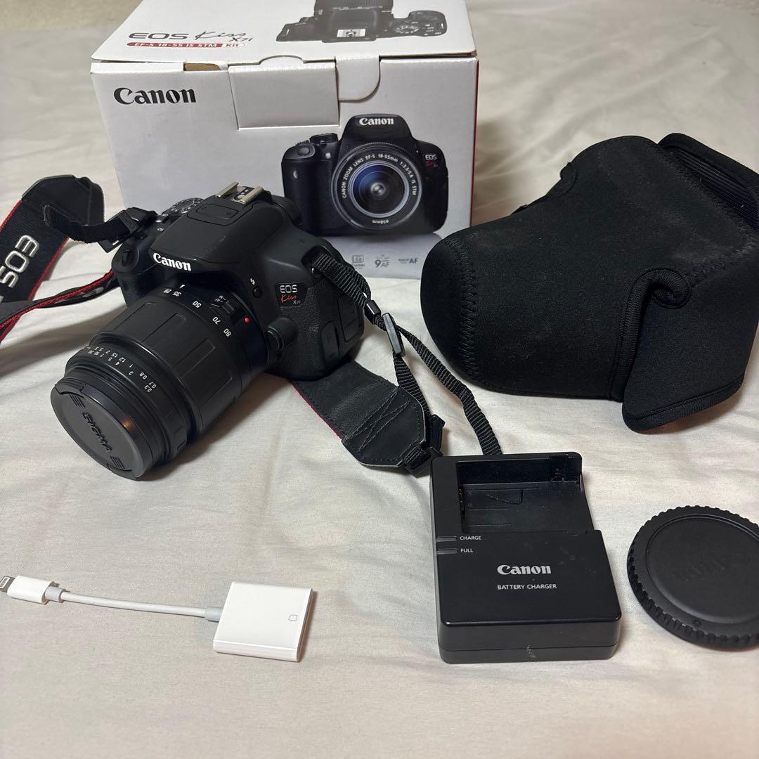 デジタルカメラ Canon EOS kissX7i Canon（キヤノン）EOS Kiss X7 ダブルズームキット 一眼レフ | カメラ