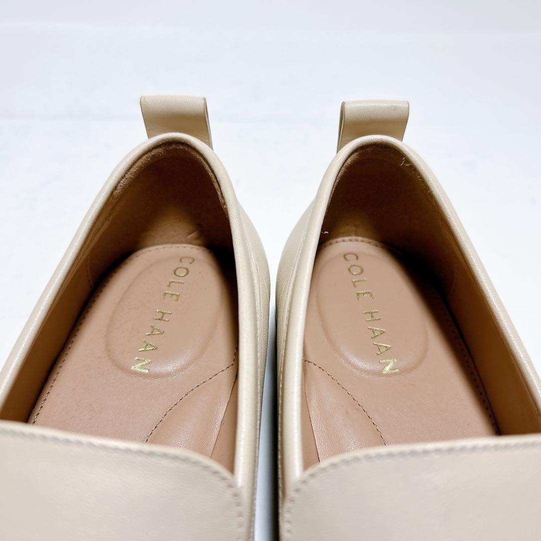 極美品☆コールハーン スタッシ ペニーローファー レザー 本革 23.5cm