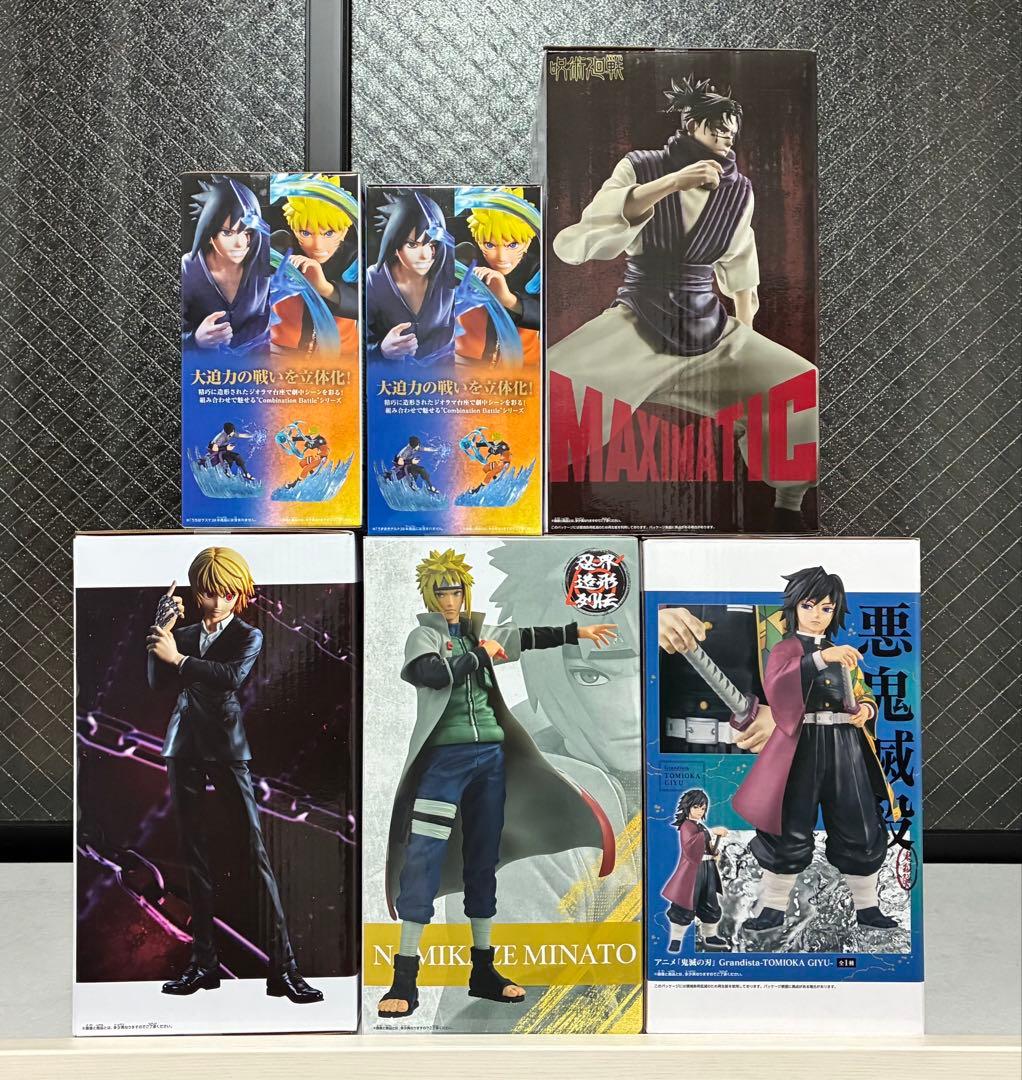 人気アニメフィギュア 6種6個セット 】まとめ売り@@%#〒 - メルカリ