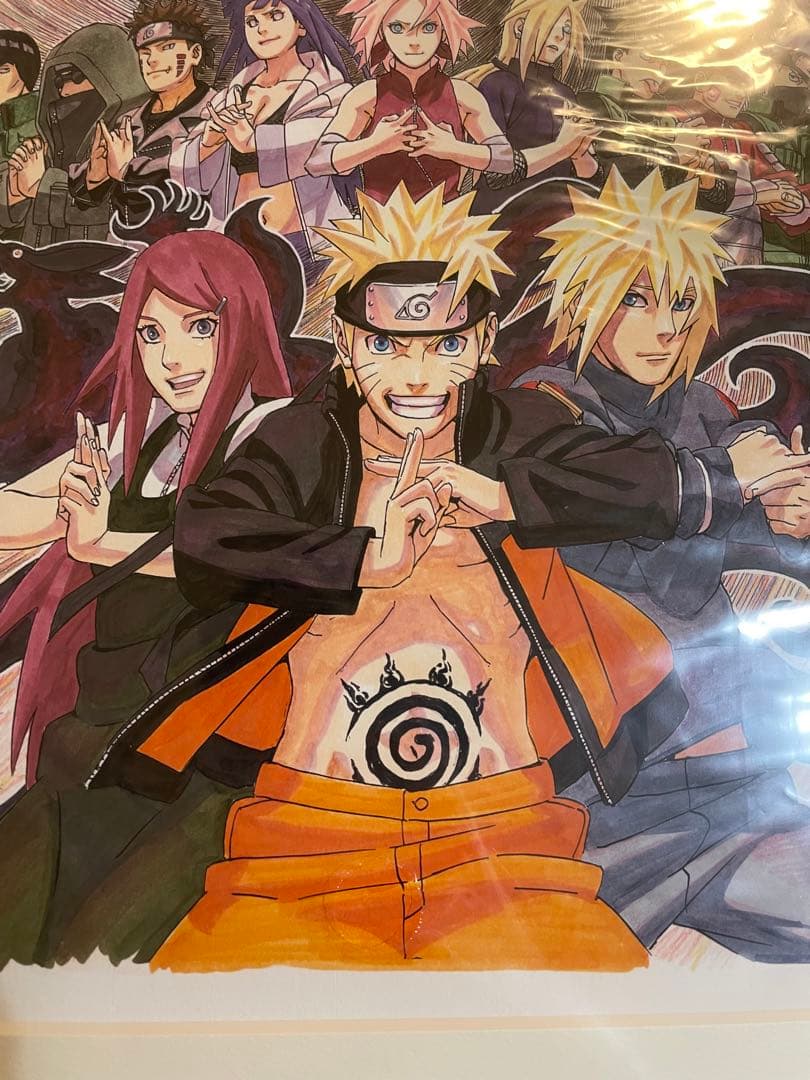 j*p様 NARUTO ナルト 高級複製原画 扉絵 複製原稿 複製原画 ジャンプ