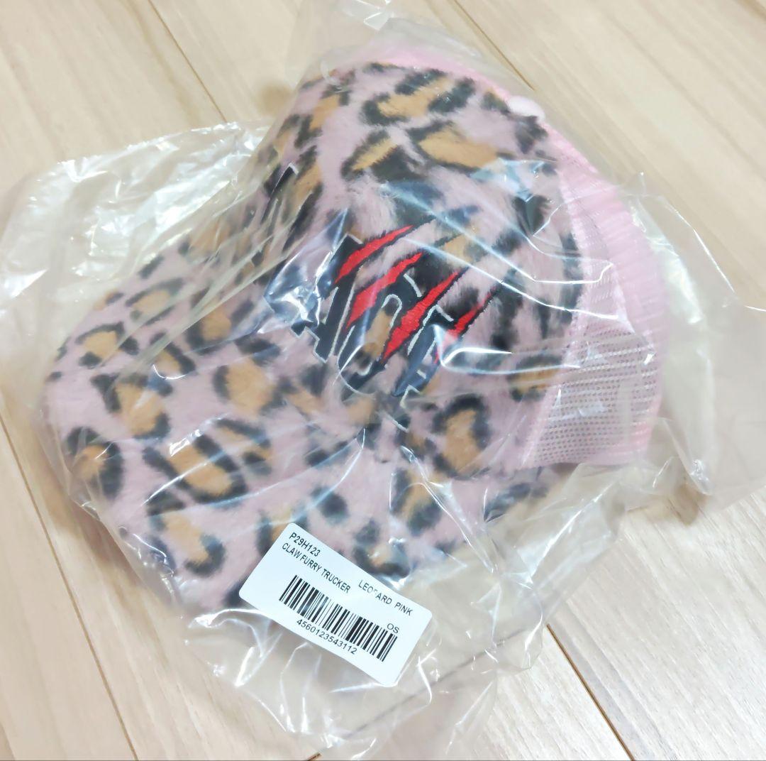 PALACE CLAW FURRY TRUCKER LEOPARD PINK - メルカリ