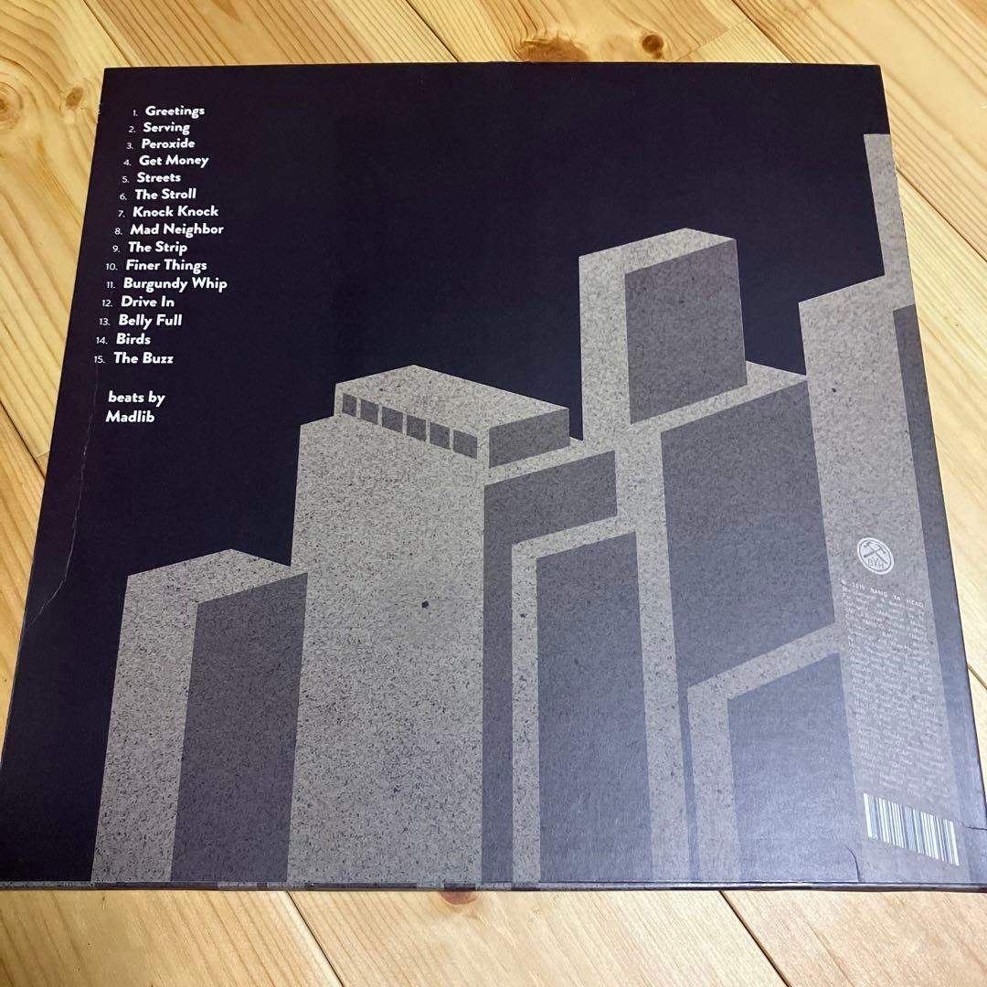 MED BLU MADLIB - BAD NEIGHBOR 2LP レコード