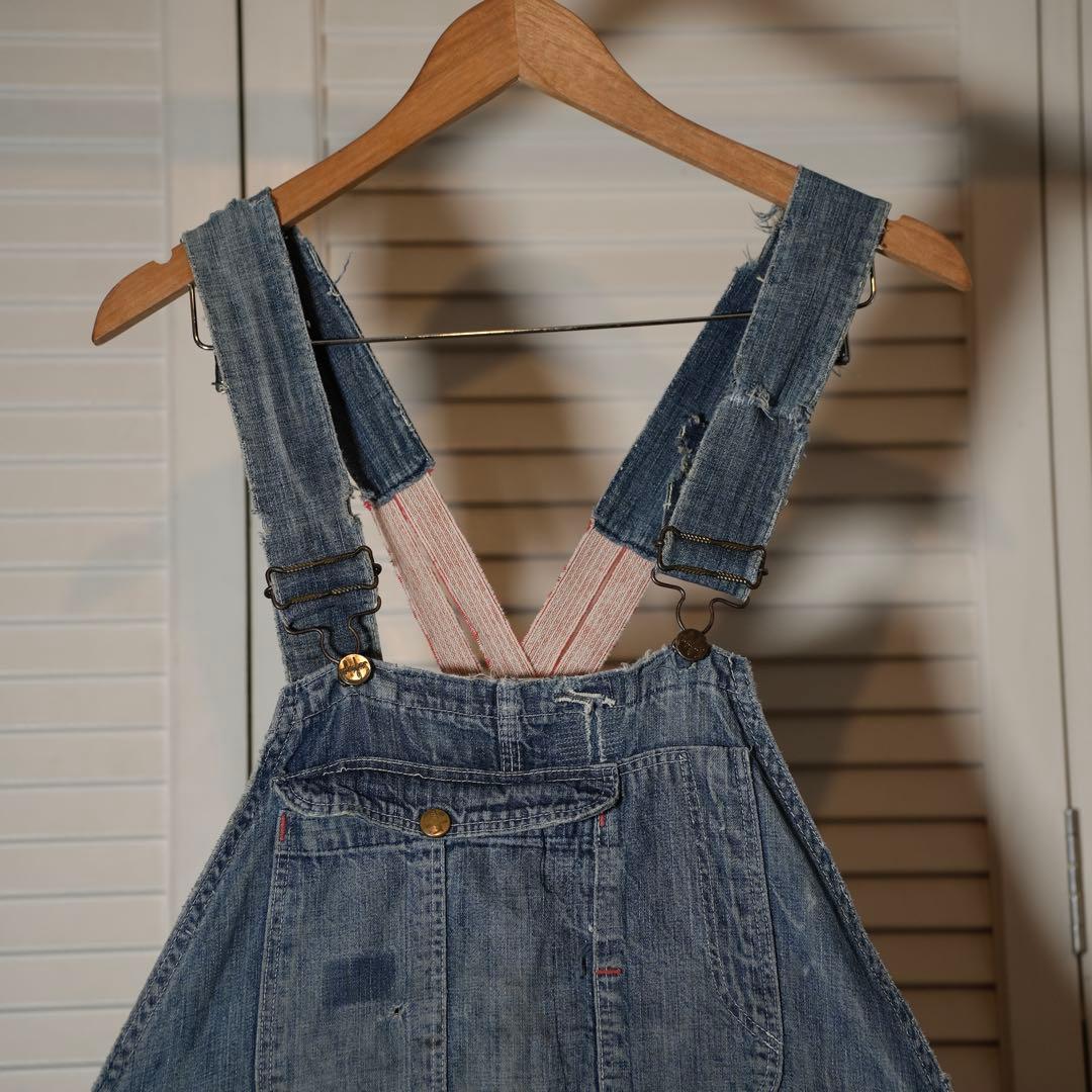 Special】【40's】 デニム オーバーオール BLUE BELL 【Special