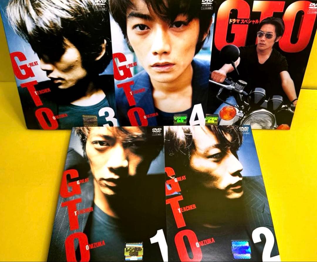 GTO DVD 1〜4巻 ＋SP 全5巻☆反町隆史 / 松嶋菜々子 - メルカリ
