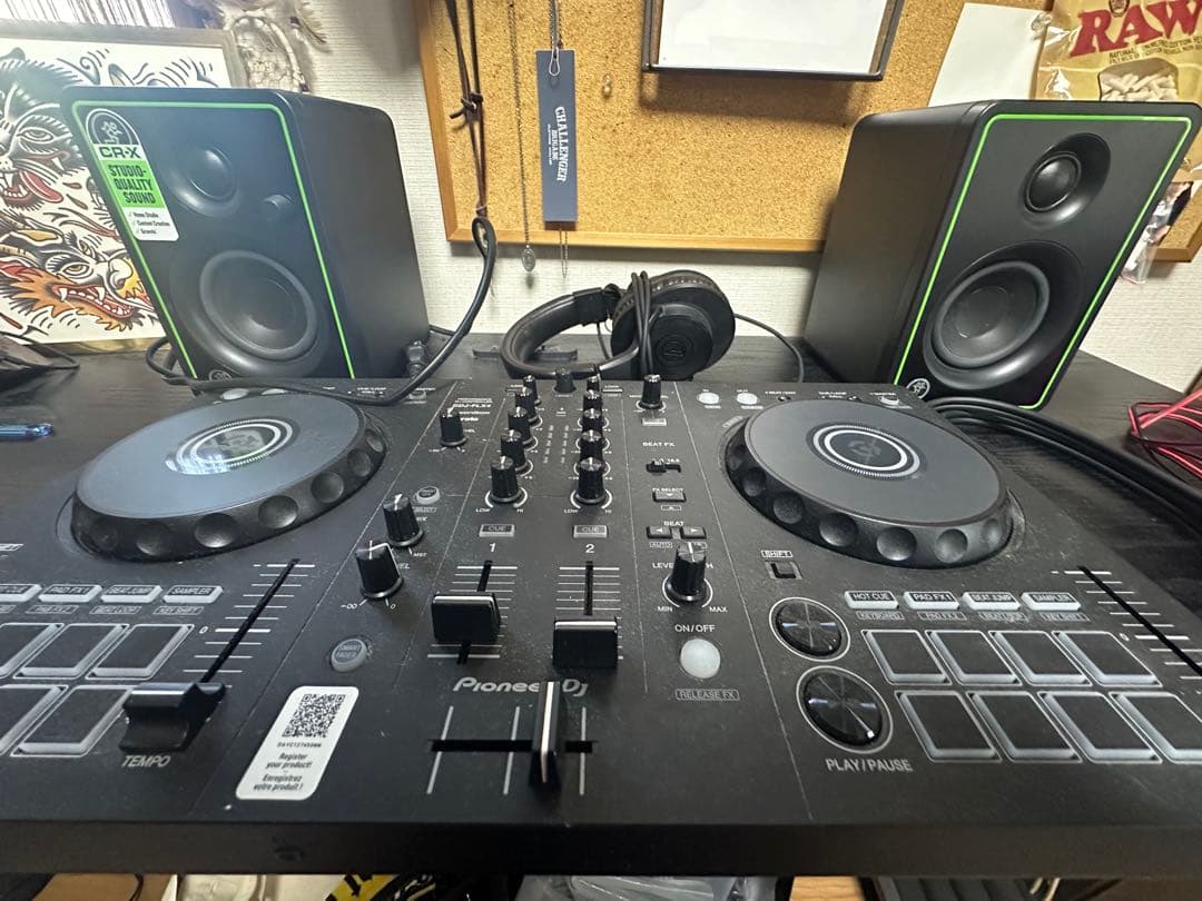 DDJ-FLX4 DJスターター　セット売り DDJ-FLX4-Wの限定オールホワイトDJセット！