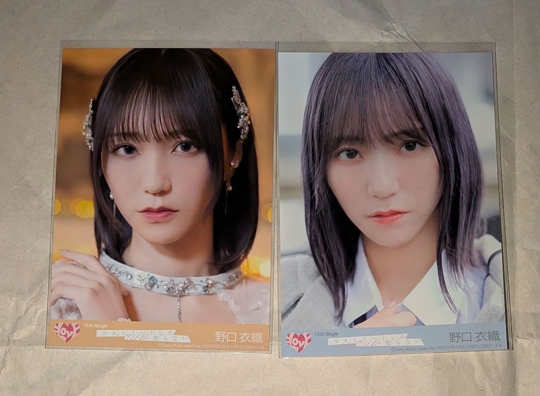野口衣織 生写真 ラストノートしか知らない 封入特典 - メルカリ