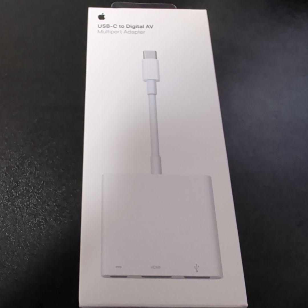 新品 未開封 Apple USB-C Digital AV Multiport USB-C Digital AV Multiport Adapter, Apple MFi Certified Digital AV