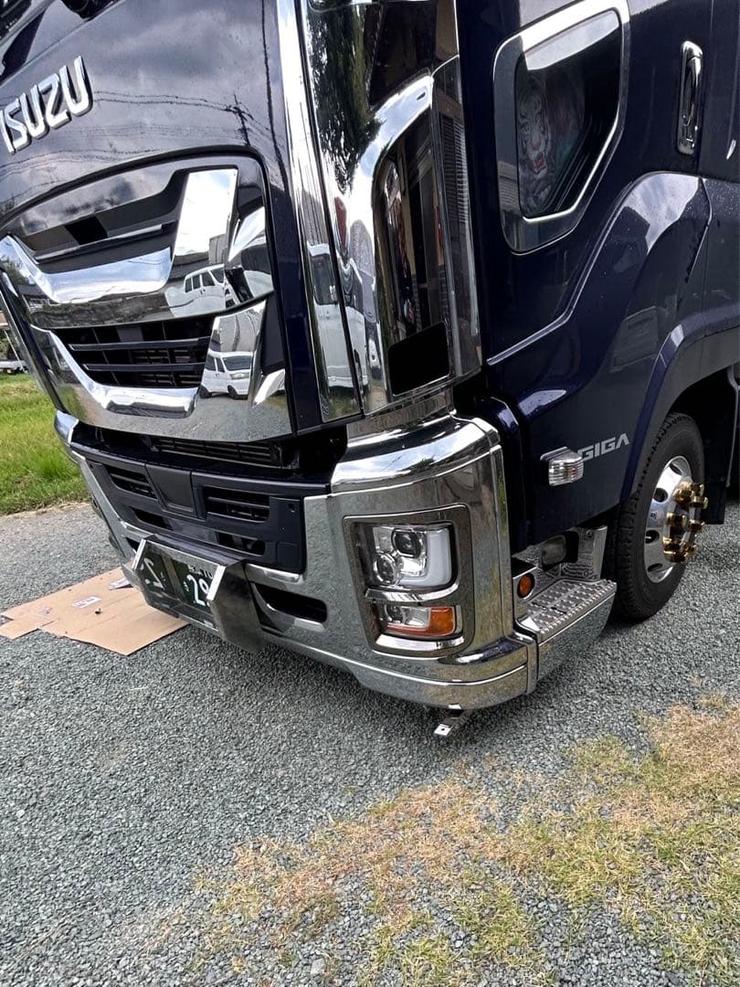 ファイブスターギガ低床4軸用コーナーフォグランプステー - メルカリ