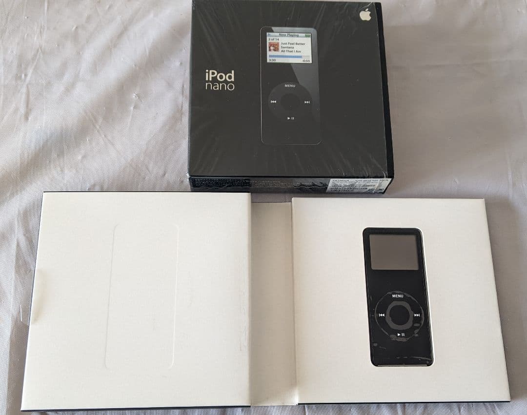 APPLE iPod nano第一世代2GBブラックPA100J開封 - メルカリ