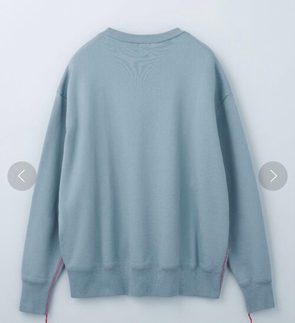 6(ROKU)カラーステッチ クルーネック プルオーバー - メルカリ