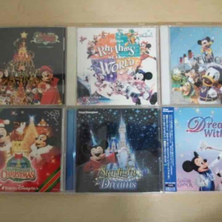 東京ディズニーランドCD6枚セット☆ ディズニーシーDISNEY - メルカリ
