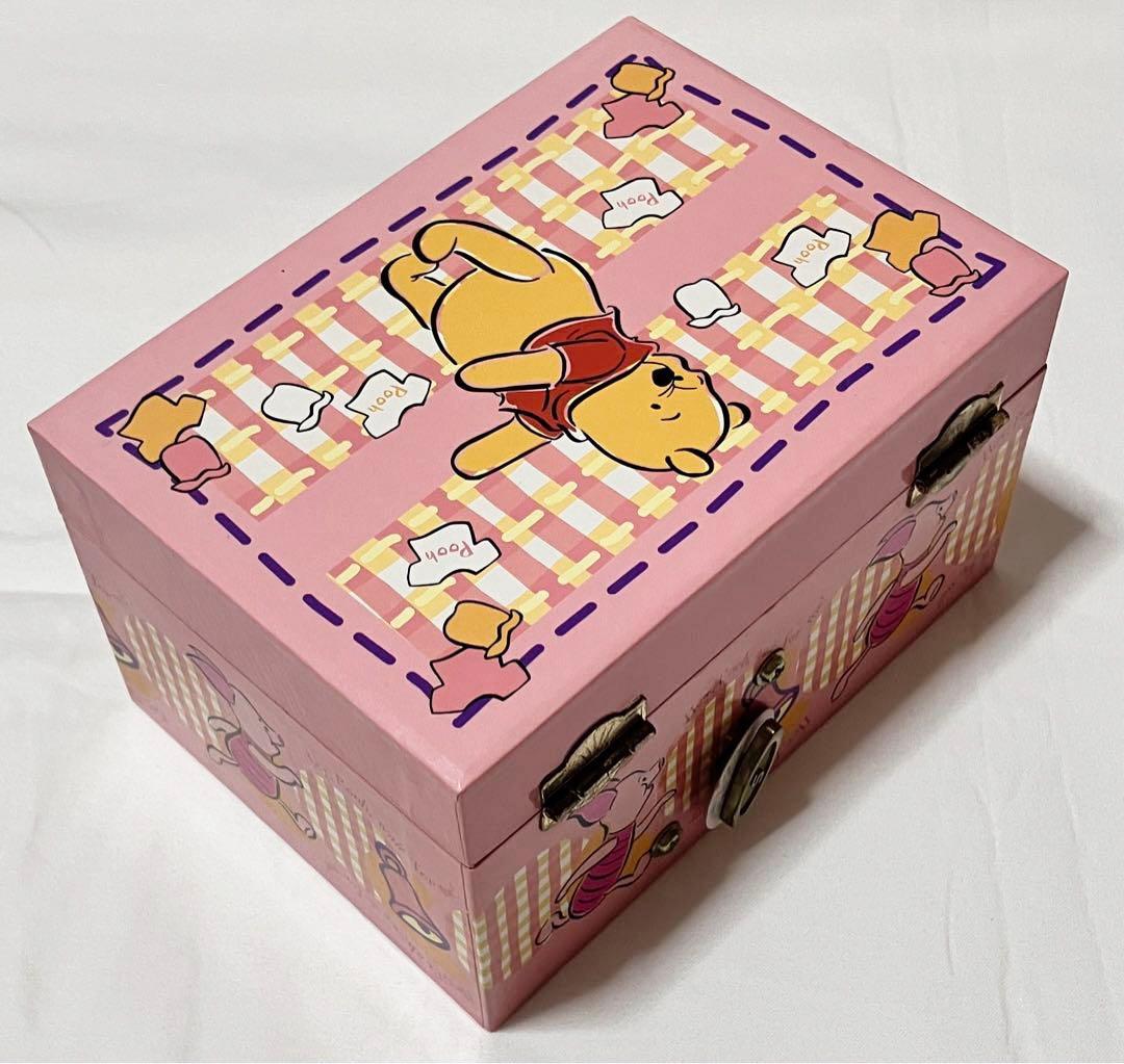 ディズニー プーさんのオルゴール ピンク - メルカリ