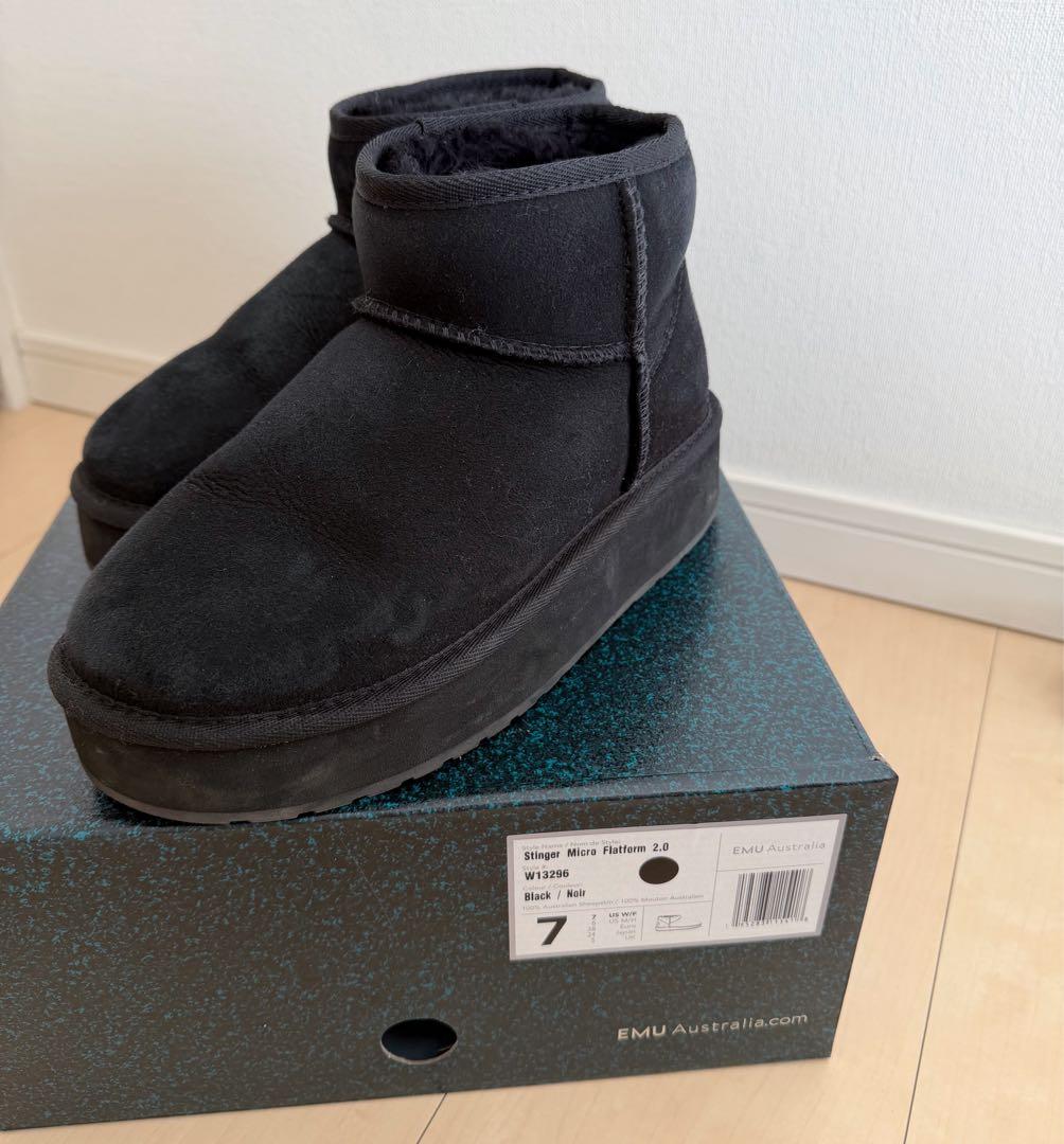 r*m様 emu エミュ♡STINGER MICRO FLATFORM ブラック Stinger Micro Flatform 2.0 – EMU Australia