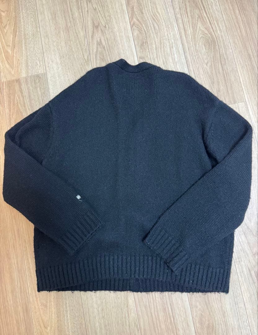 完売品】WIND AND SEA ブラック カーディガン Mサイズ - メルカリ