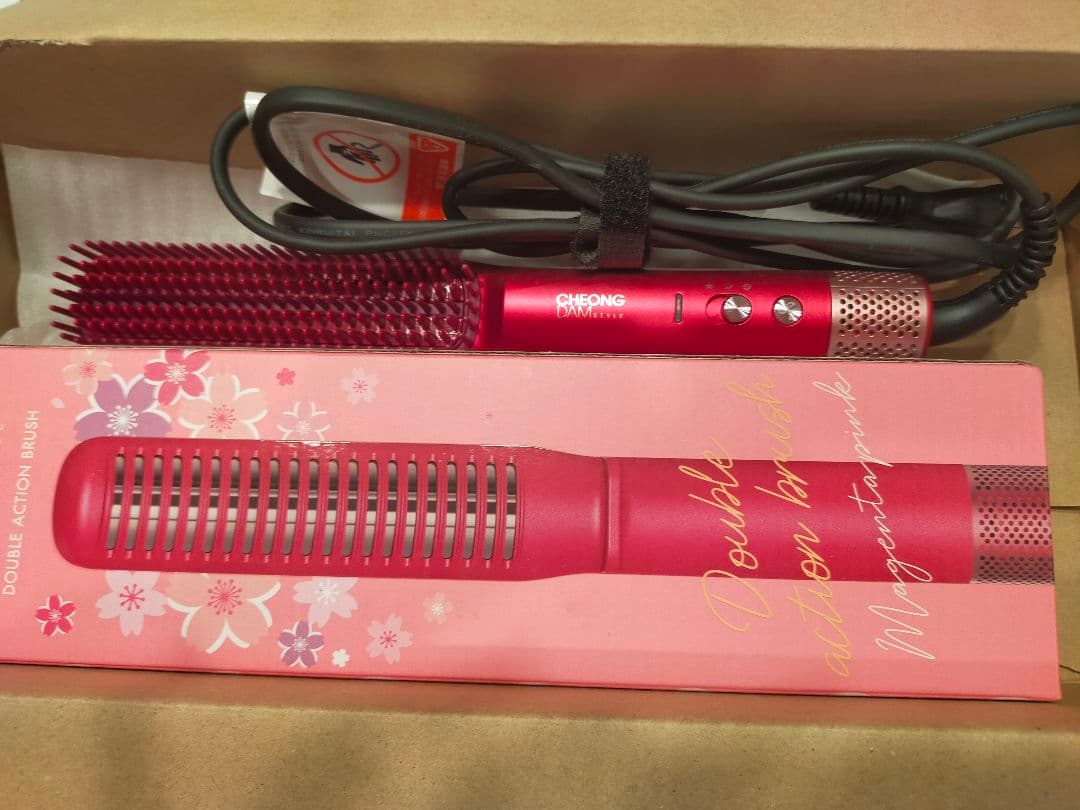 チョンダムスタイルダブルアクションヘアブラシ　1回使用 楽天市場】チョンダムスタイル ダブルアクション ヘアブラシ : 麻布ストア