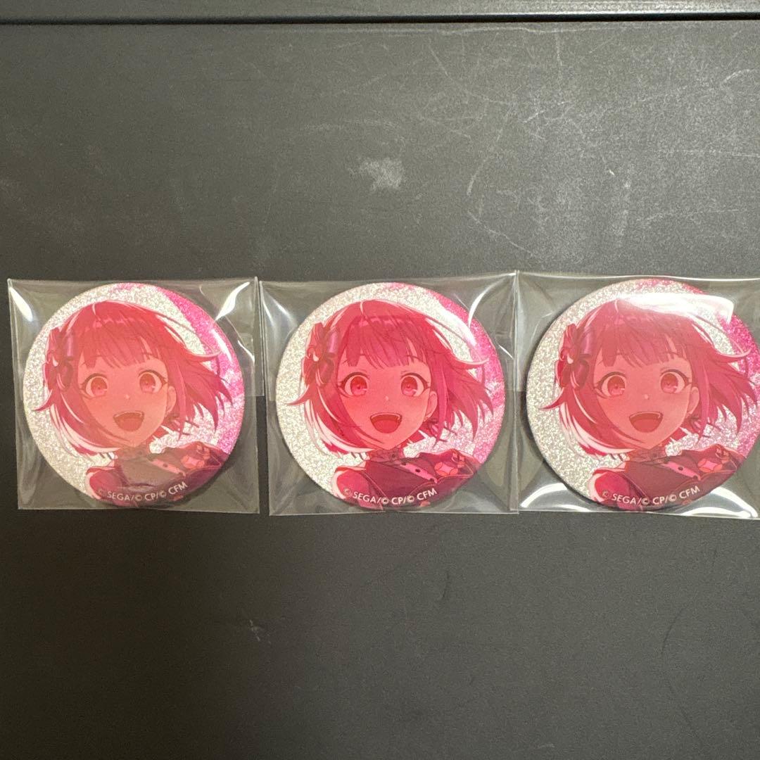 鳳えむ グリ缶 グリッター缶バッジ 47a プロセカ - メルカリ