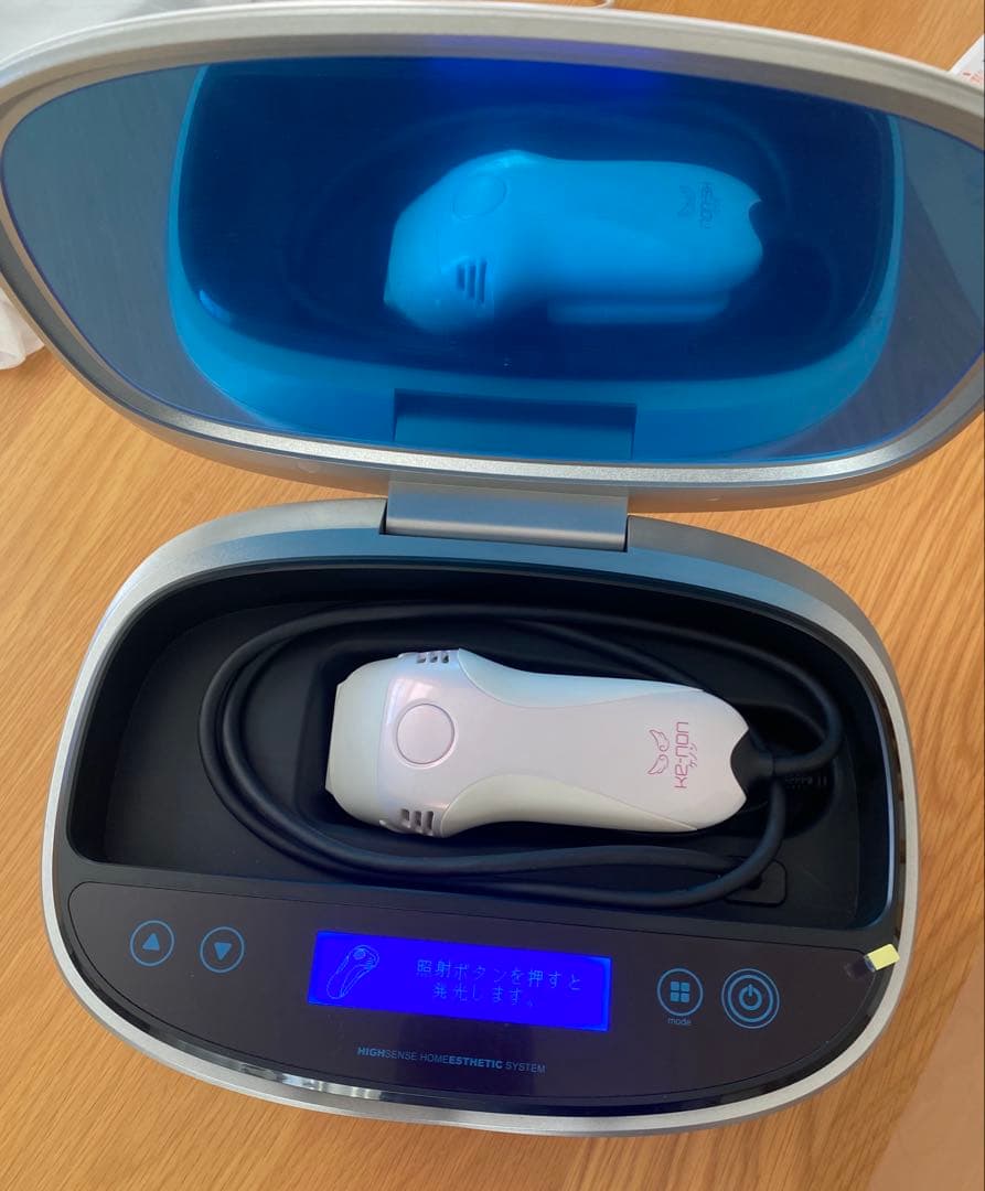 エムテック　ケノン　脱毛器　Ver.7.2 パールホワイト Amazon | エムテック ケノン KE-NON 光美容器 日本製 髭 VIO対応