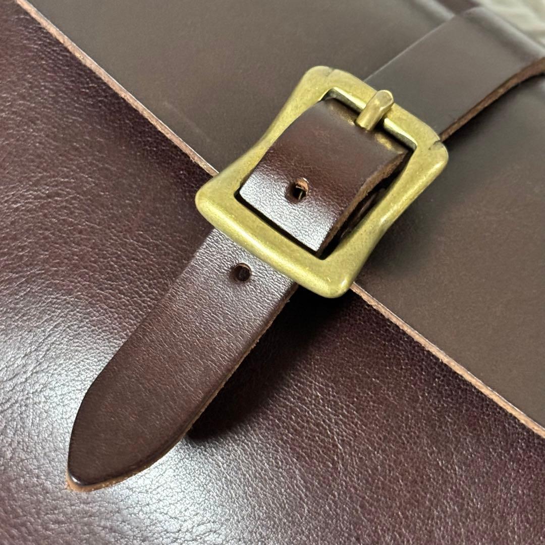 未使用級✨LONA ロナ MILI ミリ ボディーバッグ ブラウニー レザー