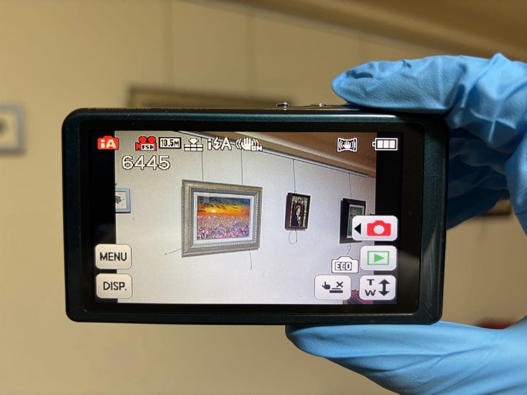 Panasonic LUMIX DMC-FX77 ブルー 動作確認済み 傷あり