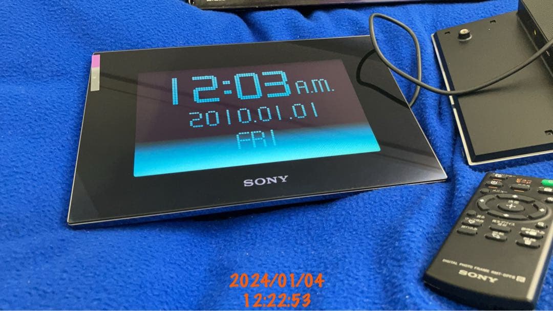 HDMI接続で動画大映し SONY DPF-XR80黒