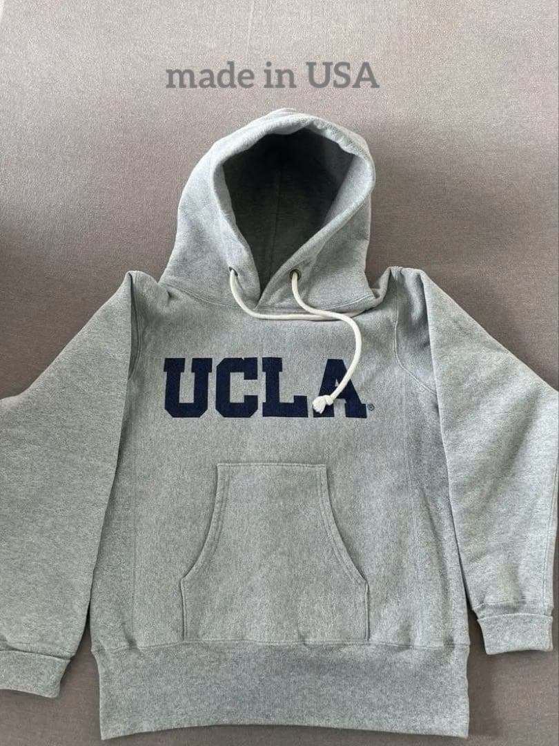 Champion リバースウィーブusa製米国製UCLA 美品 Sサイズ赤タグ - メルカリ