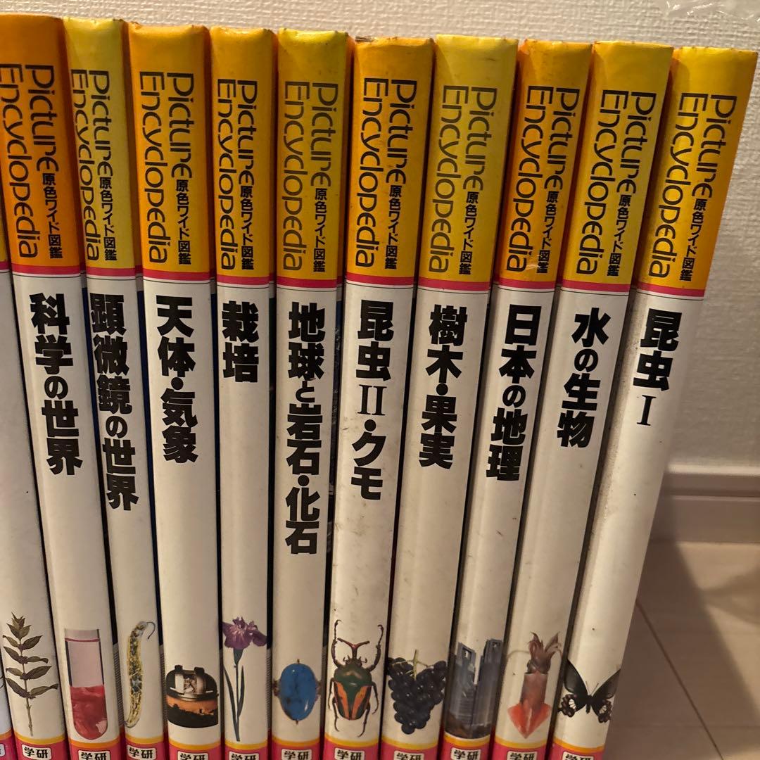 原色ワイド図鑑 １８冊セットPicture写真集
