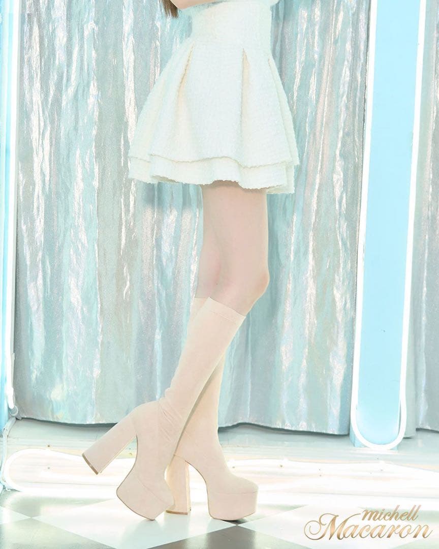 ミシェルマカロン 美脚ロングブーツM オンライン