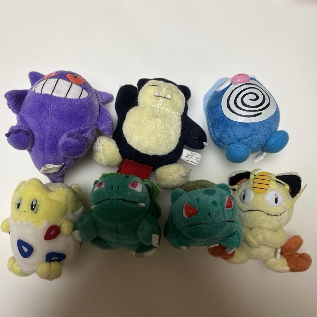 ポケモン 初期 ポケモンフレンズ ぬいぐるみ 7点セット - メルカリ