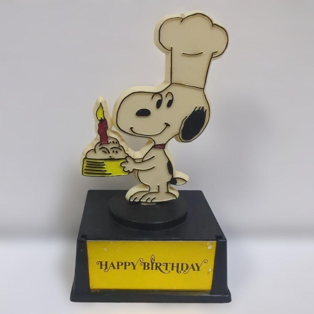 aviva社 スヌーピー メッセージトロフィー ビンテージ - メルカリ