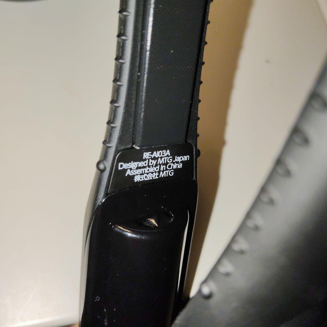 リファ フィンガーアイロン コードレス ブラック 黒 ミニアイロン